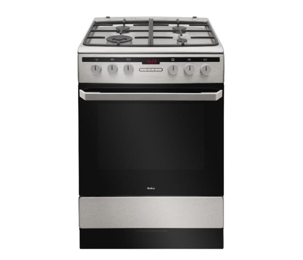 AMICA 618GE3.39HZPTADPNAQ(XX) Termoobieg, Palnik WOK, Czyszczenie Parowe, Żeliwne Ruszty, Prowadnice Teleskopowe, 60cm - 297334 - zdjęcie